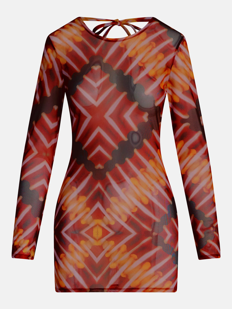 megan thee stallion mesh dress Thee Mesh Cover Up