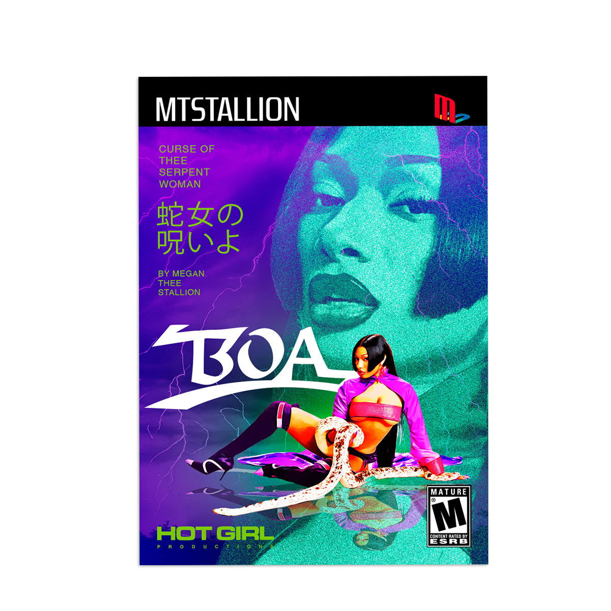 BOA 6-TRADING CARD COMPLETE SET – Megan Thee Stallion