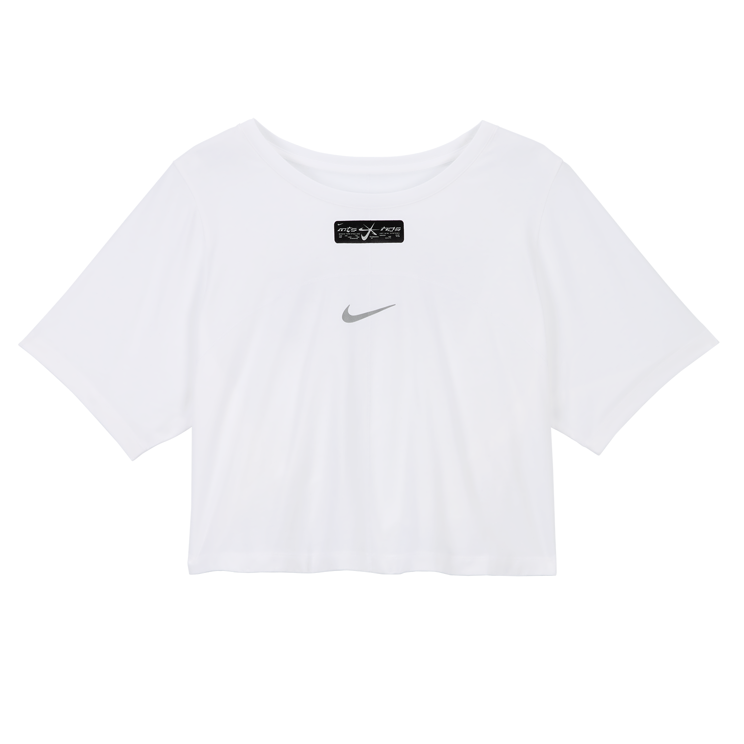 Nike Plus Megan Thee Stallion graphic slim fit cropped T-shirt in