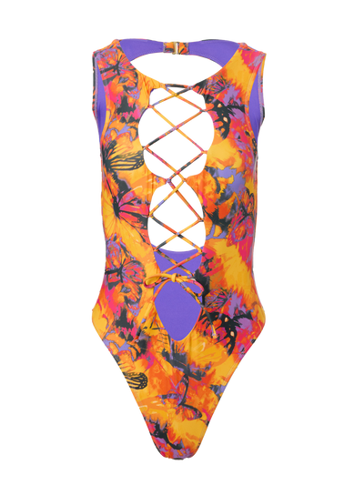 Sunset Butterfly One Piece
